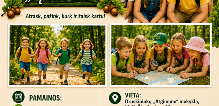 VASAROS VAIKŲ DIENOS UŽIMTUMO STOVYKLA „ĄŽUOLAS“